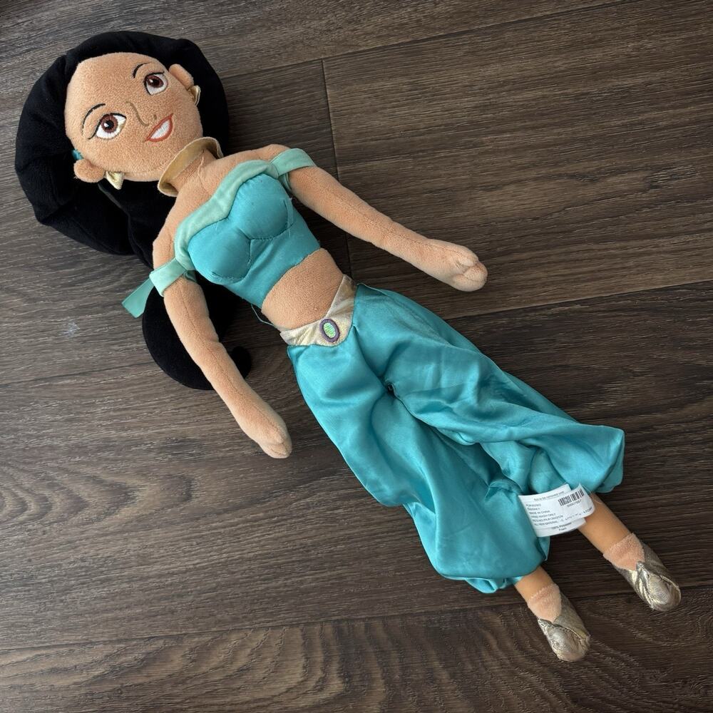 Disney Princess Jasmine Doll Plush Toy 2001 - 21” Doll- Vintage - Picture 1 of 8